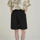 BONSIR  -  Summer Suit Shorts Men Fashion Society Mens Black Dress Shorts Korean Business Casual Shorts Mens Office Formal Shorts M-2XL