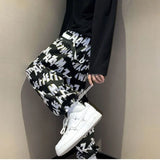 Bonsir Baggy Men's Sweatpants Straight Casual Trousers Tracksuit Bottoms Jogger Summer Stylish Sport Plain Loose Y2k Man Sweat Pants