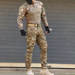 Bonsir 2024 NEW Emerson BDU G3 CB KH FG WG Combat uniform shirt & Pants & knee pads Military Army uniform Wolfgray Suits