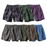 BONSIR  -  Leopard Camouflage Shorts Mens Streetwear Vintage Baggy Knee Length Pants Harajuku Summer Quick Drying Sport Casual Short Male