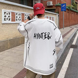 BONSIR  -  Summer 2025 Oversized Streetwear Large Men Graphic Printed T-shirts Summer Casual Cotton Hip Hop Tee Trend Male Tops Harajuku