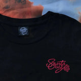 Bonsir Mens Y2K T-Shirt Red Rose Print Long Sleeved T-Shirt Autumn American Casual Old Campus Vintage Stranger Things Streetwear Unisex