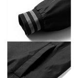 BONSIR  -  Autumn Bomber Jacket Men Streetwear Slim Fit Baseball Collar Man Jackets Coats Solid Windbreaker Casual Outwear Clothing Tops
