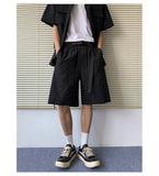 BONSIR  -  Men Relaxed Summer Outfit Set  Short-Sleeve Button-Up Shirt  Matching Shorts Two-Pocket Casual Comfort  Beach Travel Daily Wear