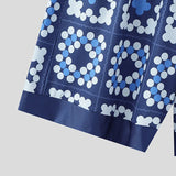 BONSIR  -  Men Printing Shorts Elastic Waist Oversize Summer Casual Men Bottoms Streetwear Joggers 2025 Fashion Male Shorts S-5XL