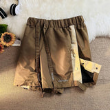 Bonsir Summer Shorts Mens Sports Shorts Basketball Buttoned Casual Pants Loose Breathable American Style Youth Thin Men'S Shorts