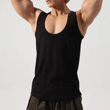 BONSIR  -  New Stylish Comfy Fashion Daily Holiday Vacation T Shirt Tee Top Colorblock Loose Mens O Neck Short Sleeve Male