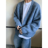 BONSIR  -  American fashion brand high-end sweater jacket Maillard retro wool cardigan knitted top men jersey for women