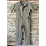 BONSIR  -  Faionable ort Sve Overall Workwear for Men Lightweight Bubble Cotton Blend Fabric Fac Workop orms