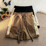 Bonsir Summer Shorts Mens Sports Shorts Basketball Buttoned Casual Pants Loose Breathable American Style Youth Thin Men'S Shorts
