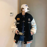 BONSIR  -  Jacket Men Spring and Autumn Large Size New Handsome Autumn Baseball Uniform Casual Jacket