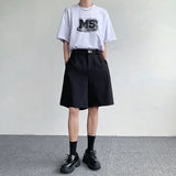 BONSIR   -  Summer Suit Shorts Men Fashion Social Mens Dress Shorts Korean Business Casual Black Shorts Mens Office Formal Shorts M-2XL