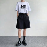 BONSIR  -  Summer Suit Shorts Men Fashion Social Mens Dress Shorts Korean Business Casual Black Shorts Mens Office Formal Shorts M-2XL