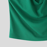 BONSIR  -  Men Tank Tops Summer V Neck Sleeveless Solid Color Men Clothing Sexy 2025 Fashion Party Casual Male Vests Tops S-5XL