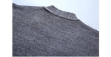 BONSIR  -  Autumn Winter Men's Knitted Warm Vests Mens Retro Button V-Neck Jumper Knitted Waistcoats Men Sweater Vest Jackets Clothing