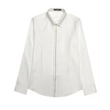 Bonsir Smart Casual Spring Autumn Men Clothing Shirts Lapel Line Single Breasted Korean Fashion Trend Business Slim Long Sleeve Tops