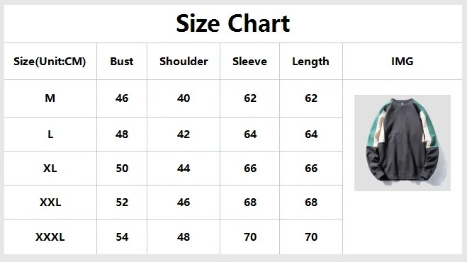 Bonsir Autumn Winter Sweatshirt Trendy Round Neck Bottoming Loose Long-sleeved Pullover Men Streetwear