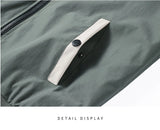BONSIR  -  Autumn Bomber Jacket Men Plus Size Streetwear Slim Fit Baseball Collar Jackets Coats Casual Outwear Clothing Tops