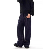 BONSIR  -  Mens Jeans Patchwork Casual Pants Spring Streetwear Fashion Personality Niche Trend All-Match Trousers Men'S Clothing 2025 New