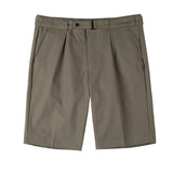 Bonsir 4 Color Summer British Style Suit Shorts Men Naples Business Casual Slim Fit Short Pant Fashion Slim Fit Solid Color Pants