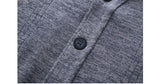 BONSIR  -  Autumn Winter Men's Knitted Warm Vests Mens Retro Button V-Neck Jumper Knitted Waistcoats Men Sweater Vest Jackets Clothing