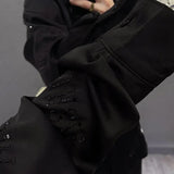 Bonsir Mens Shirts Fashion Letters Hot Diamond Sequin Shirts Streetwear Trend Personality All-Match Casual Tops Men'S Clothing 2024
