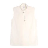 Bonsir Mens Vest Five-Pointed Star Shoulder Pad Vest Spring/Summer Streetwear Fashion Sleeveless T-Shirt Old Money Men'S Clothing