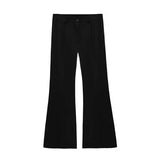 BONSIR  -  Maillard brown scimitar pants for men in summer loose slim and high drooping high floor slim trousers