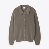 BONSIR  -  Streetwear Sweater Cardigan Men Fall Winter Casual Long Sleeve Sweatercoat Men's Baggy Thicken Thermal Knitted Sweaters Male Top