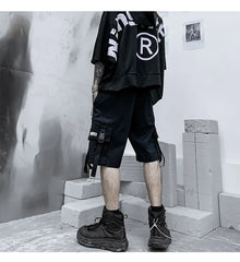 Bonsir Summer Shorts Men Harajuku Streetwear Casual Man's Cargo Shorts Fashion Techwear Japanese Korea Hip Hop y2k Punk Male Clothing