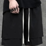 BONSIR  -  Summer New Men's Patchwork Shorts Korean Retro Fashion Casual Trend Street Hip-Hop Simple Breathable Oversize Men's Bottoms