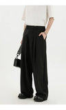 BONSIR  -  Black Suit Pants Men Oversized Fashion Social Mens Dress Pants Korean Loose Wide Leg Pants Mens Office Formal Trousers M-3XL