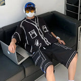 BONSIR  -  Summer 2025 Oversized Streetwear Large Men Graphic Printed T-shirts Summer Casual Cotton Hip Hop Tee Trend Male Tops Harajuku