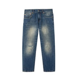 Bonsir New Spring and Summer Men's Jeans Vintage Solid Color Elastic Classic Jeans Men Slim Fashion Denim Trousers Male G115