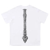 Bonsir Men's Cotton T-Shirt Fashionable Trendy Hip-Hop High Street American Style Round Neck Short-Sleeved Tops Spring And Summer