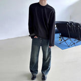 BONSIR  -  Y2K Mens T-Shirt Casual Versatile Base Shirt Autumn Holiday Shopping Streetwear  Antibacterial Top Men's Clothing Unisex