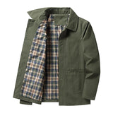 BONSIR  -  Spring Autumn Men's Bomber Jackets Man Army Cotton Tactical Hiking Cargo Coats Mens Windbreaker Business Jackets Clothing