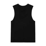 Bonsir Mens Vest Ripped Daily Casual Tank Top Spring And Summer Street Wear Fashion Youth Campus Sleeveless Top Men'S Clothing