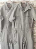 BONSIR  -  Faionable ort Sve Overall Workwear for Men Lightweight Bubble Cotton Blend Fabric Fac Workop orms