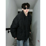 Bonsir 90s Streetwear Autumn Winter New Winter Clothing Cotton Clothing American Retro High-end Loose Cotton Clothing