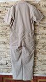 BONSIR  -  Faionable ort Sve Overall Workwear for Men Lightweight Bubble Cotton Blend Fabric Fac Workop orms