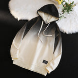 BONSIR  -  Gradient Color Hoodie Men Fashion Pullover Autumn Long Sleeve Youth Sweatshirt Men's Clothing Hip Hop Streetwear Top Outwear