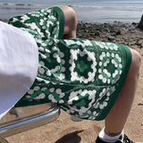 BONSIR  -  Men Printing Shorts Elastic Waist Oversize Summer Casual Men Bottoms Streetwear Joggers 2025 Fashion Male Shorts S-5XL