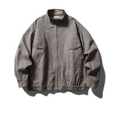 BONSIR  -  Vintage Splicing Denim Jackets Mens Streetwear Punk Y2k Cargo Coats Harajuku Loose Casual Hip Hop Washed Jeans Jackets Male
