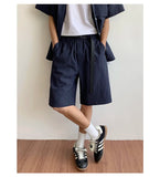 BONSIR  -  Men Relaxed Summer Outfit Set  Short-Sleeve Button-Up Shirt  Matching Shorts Two-Pocket Casual Comfort  Beach Travel Daily Wear