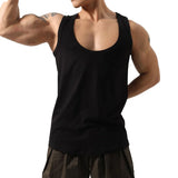 BONSIR  -  New Stylish Comfy Fashion Daily Holiday Vacation T Shirt Tee Top Colorblock Loose Mens O Neck Short Sleeve Male