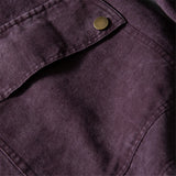BONSIR  -  Vintage Large Pockets Cargo Jackets Mens Streetwear Punk Y2k Casual Coats Harajuku Loose Hip Hop Japan Style Jackets Male