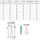 BONSIR  -  New Men's Slim Fit Small Feet Nine-Point Pants Stretch Straight Business Casual Suit Long Pants Fashion Korean Male Clothes