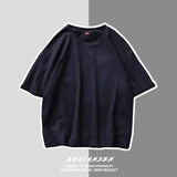 BONSIR  -  American Sle Heavyweight Pure Cotton Ribbed Vest Muscle Men Hard Man Tight Elastic Svel T-irt Base Small Cannon