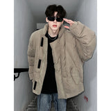 Bonsir 90s Streetwear Autumn Winter New Winter Clothing Cotton Clothing American Retro High-end Loose Cotton Clothing